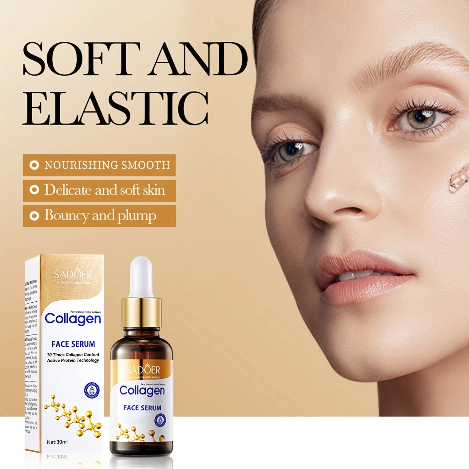 Kollagen Lift & Glow Kollektion – 6-teiliges Premium-Hautpflegeset